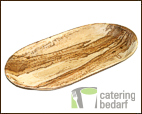 Palmblatt Tray oval 48x24x4cm