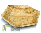 Palmblatt Teller sechseckig (21x18 cm) 25 Stk.(ausverkauft)
