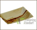 Palmblatt Teller eckig (12x17 cm) 25 Stk.