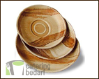 Palmblatt Teller (18 cm) 25 Stk.